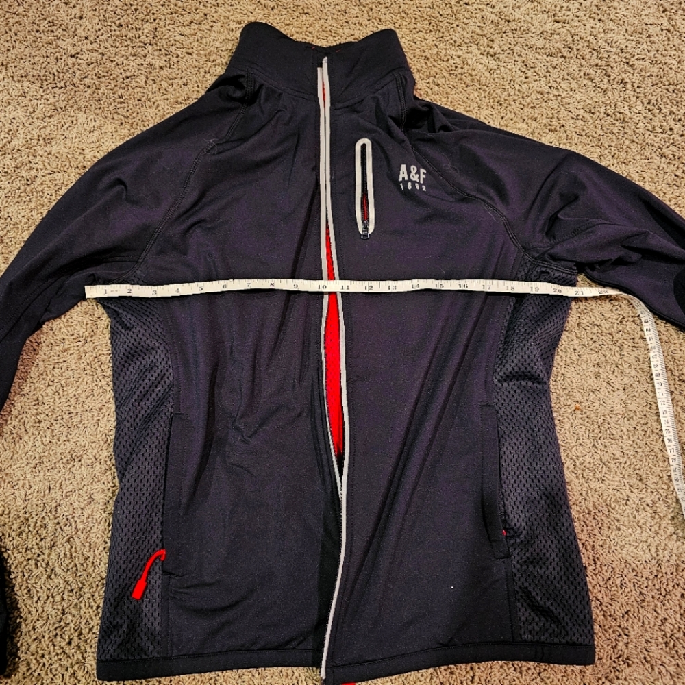 Abercrombie and Fitch active zip up jacket